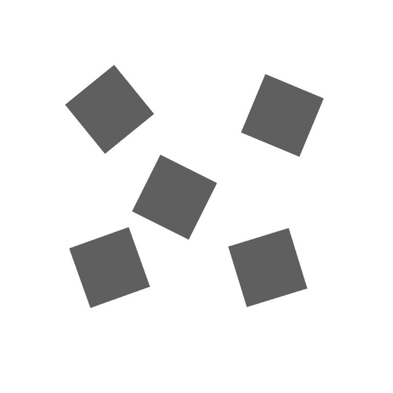 konfetti kwadrat mały