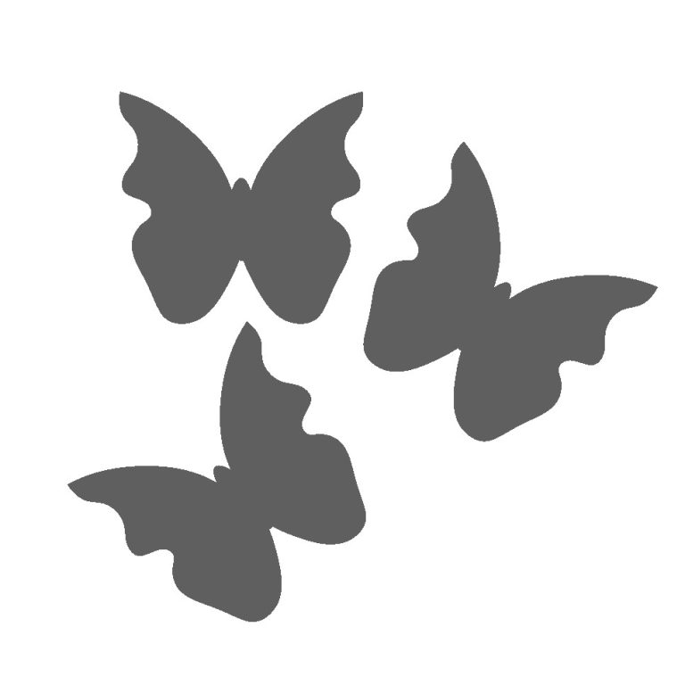 konfetti motyl